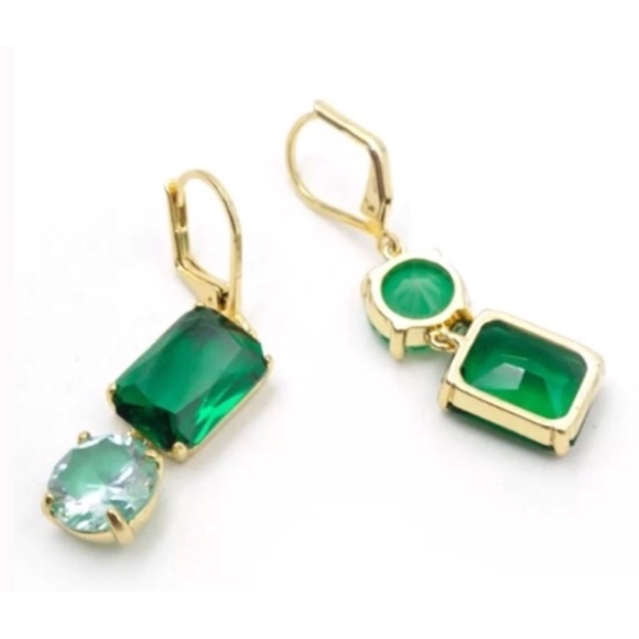 KATE SPADE • Shine On Mismatched Drop Earrings - Picture 4 of 5
